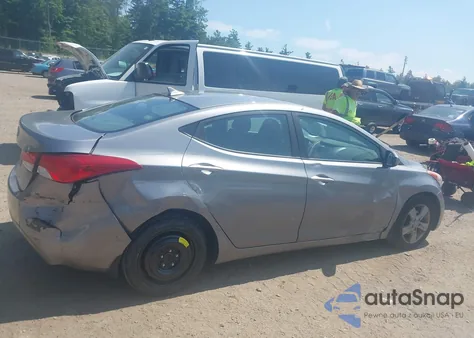 2013 Hyundai Elantra Gls from USA, damaged, VIN KMHDH4AE1DU782900